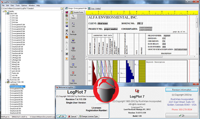 RockWare LogPlot v7.4.113 Full Crack Free Gratis