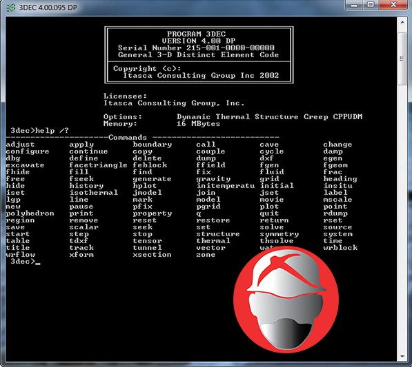 Itasca 3DEC v4.00 DP Free Download