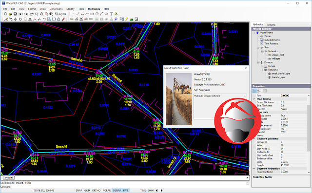 Diolkos3D WaterNET CAD.v2.0 Free Download