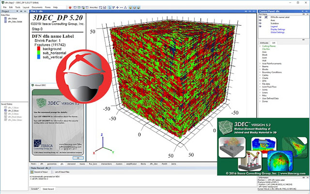 ITASCA 3DEC v5.20 Free Download