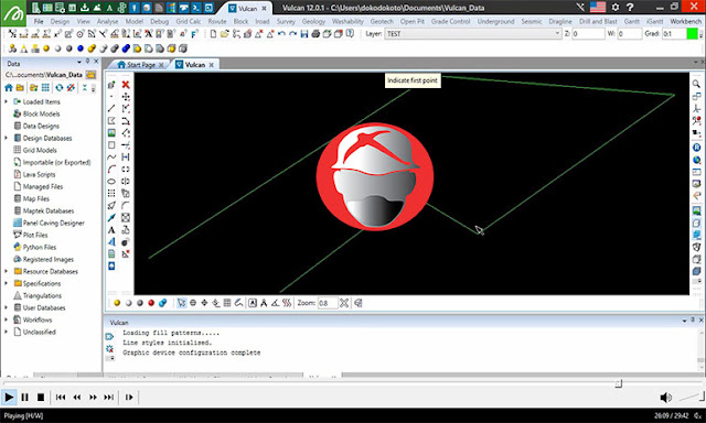 Maptek Vulcan 12.0.1
