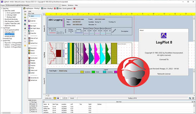 RockWare LogPlot 8 2022.1.31