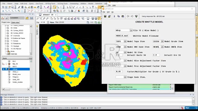Download Tutorial Training Whittle Complete By G and R Mining